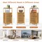 Wicker Bathroom Storage Floor Cabinet With Door And Shelf Corner Cabinet